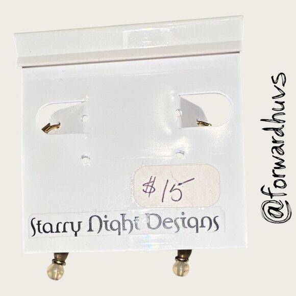 Bundle Sale 3 for $15 | Gold-Tone Leverbacks – Translucent Beads - Picture 6 of 7